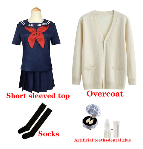 Disfraz De Cosplay De Himiko Toga De My Hero Academia, Unifo