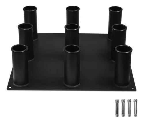 Soporte Pesas Estante De Almacenamiento Vertical Barra ...