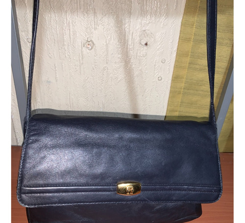 Etienne Aigner Bolsa Negra 100% Piel