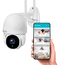 Comprar Camara Seguridad Exterior Ip Wifi App Audi Tuya Alexa Google Color Blanco