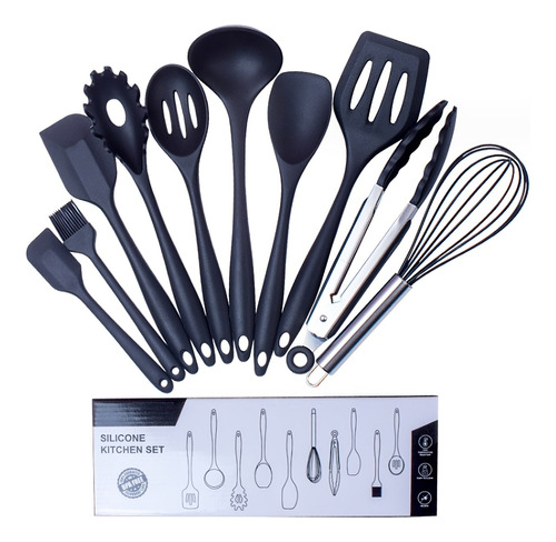 Utenciliosnde Cocina-menaje De Cocina De Silicona 10 Piezas