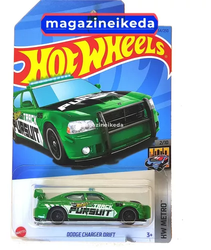 Carro Hot Wheels Dodge Charger Drift Hkg92 Verde C