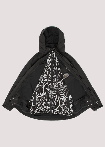 Chaqueta Hombre Volcano 3 En 1 Negra