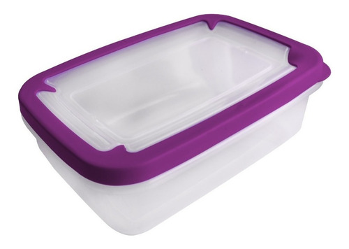 Set De 5 Recipientes Herméticos De 500 Ml Práctico Sellador
