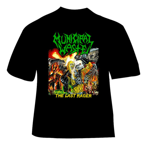 Polera Municipal Waste - Ver 03 - The Last Rager