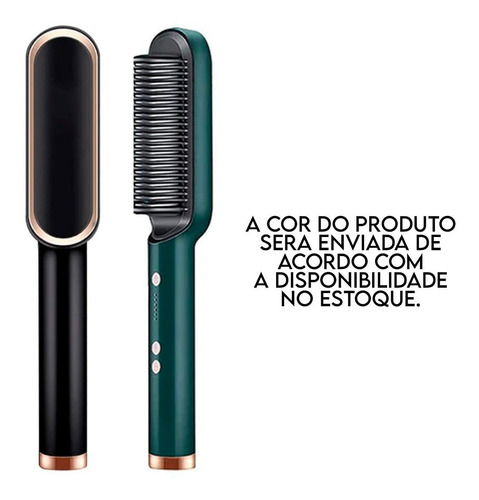 Imagem 3 de 10 de Escova Alisadora Modeladora E Secadora Straight Comb