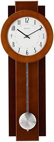 Reloj De Pared Bulova C3383 Avent Pendulum Deco, 18,