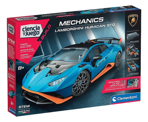 Juguete Clementoni Mechanics Lamborghini Huracán Sto