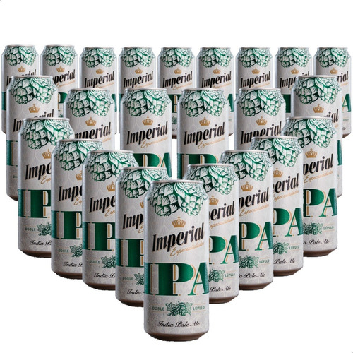 Cerveza Imperial Ipa Doble Lupulo India Pale Ale Lata X24