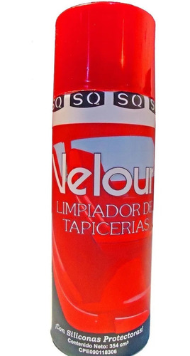 Limpia Tapiceria Sq Velour Espuma Multiuso 354 Cm3 Tienda