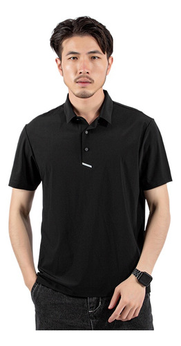 Polo De Manga Corta Para Hombre, Transpirable, De Secado Ráp