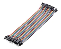 Comprar Cabo Wire Jumper 20cm 40 Fios Macho-femea Protoboard Arduino