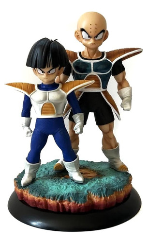 Figura De Acción Krillin & Gohan Dragon Ball Earth Warriors