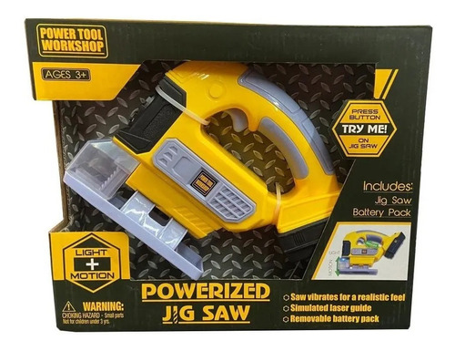 Mi Primer Sierra Eléctrica Luces Sonido Jig Saw Power 2143