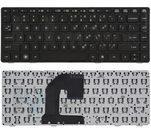 Teclado P/ Hp Probook 6460 6460b 6465 6465b 6470 6470b Cor Conforme Imagens Do Anúncio