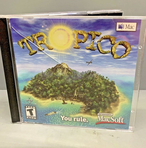 Tropico Juego Para Mac Y Pc / Cdrom Original Macsoft
