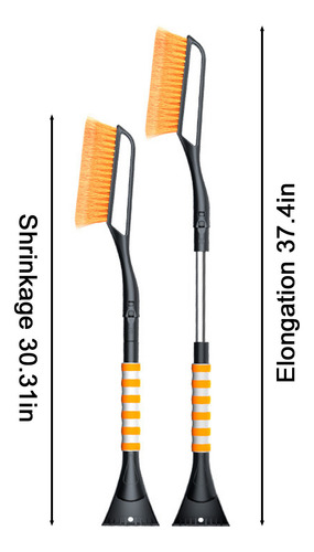 Raspador De Nieve Extensible Para Coche O Camión, Espuma Y