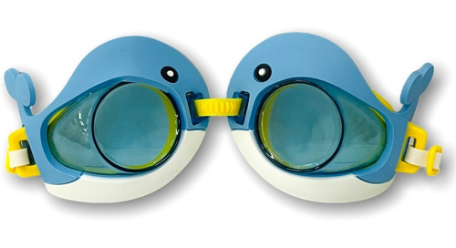 Lentes Natación Piscina Infantiles Silicona Animalitos