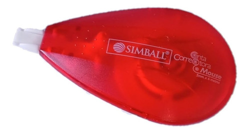 Corrector Cinta Correctora Simball Mouse 5mm 6 Metros