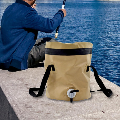 Cubo Plegable Cubo De Pesca Multiusos Para Acampar Picnic