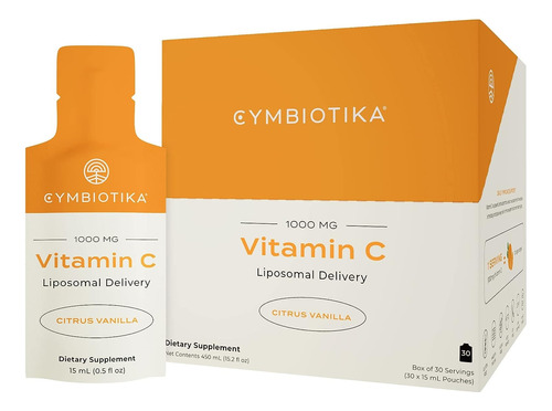 Cymbiotika Paquetes Individuales De Vitamina C Liposomal 30u