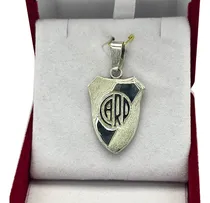 Comprar Dije River Plate Plata 925 Escudo Medalla Plata Grande