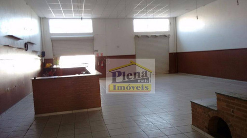 Salão À Venda E Locação Com 275 M² - Jardim São Domingos - Sumaré/sp - Sl0330