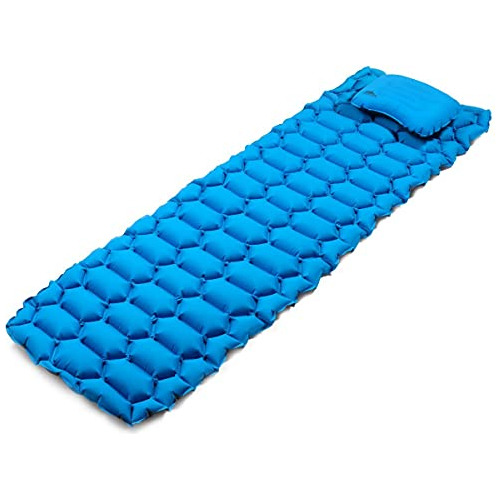 Cascade Mountain Tech Camping Aislado Sleeping Pad Con Pillo