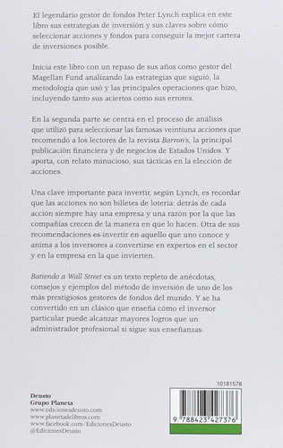 Libro: Batiendo A Wall Street Edición En Español - Tapa Dura