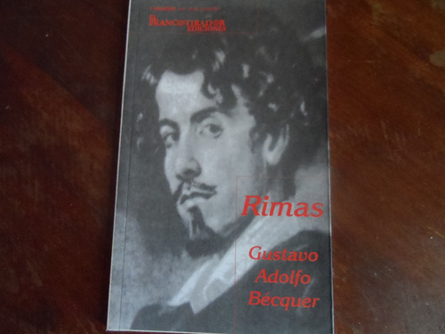 Libro Rimas Gustavo Adolfo Becquer