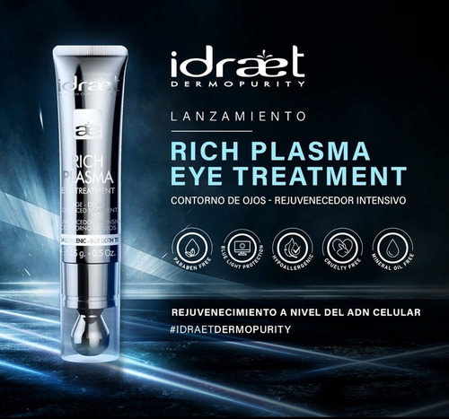 Idraet Rich Plasma Contorno De Ojos Arrugas Bolsas Y Ojeras