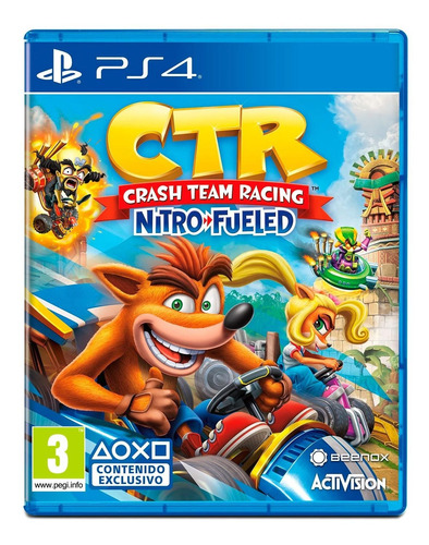 Crash Team Racing Nitro Fueled Playstation 4 Euro