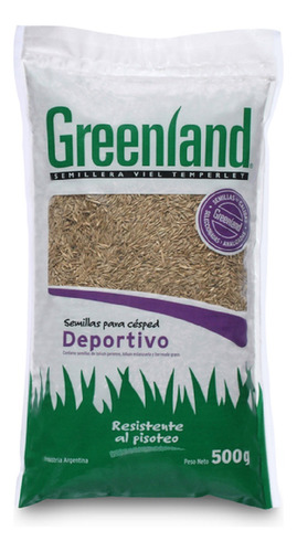 Cesped Premiun Greenland Deportivo X 500 Grs