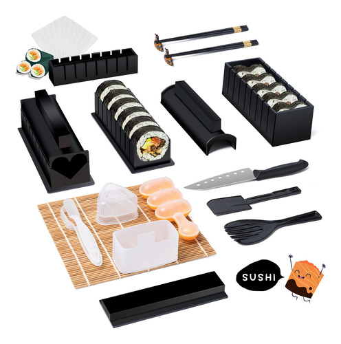 Tantivybo Kit Fabricacion Sushi 21 Edicion Lujo Para Hacer