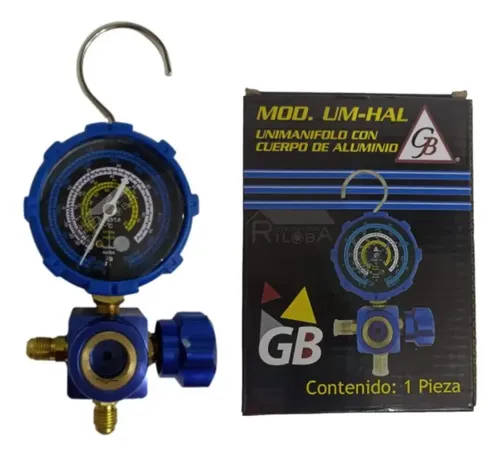 Unimanifold Cuerpo De Aluminio R134-r507-r404-r410 (500psi) | MercadoLibre