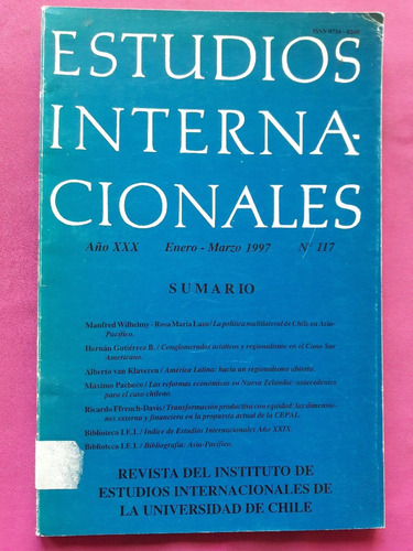 Estudios Internacionales N° 117 - Año 30 - Enero Marzo 1997