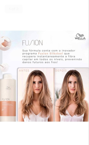 Wella Kit Sh+masc Fusion Sh+masc Enrich Sh+masc Oil Reflec