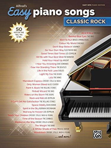 Alfreds Easy Piano Songs  Classic Rock 50 Hits Of The 60s, 7