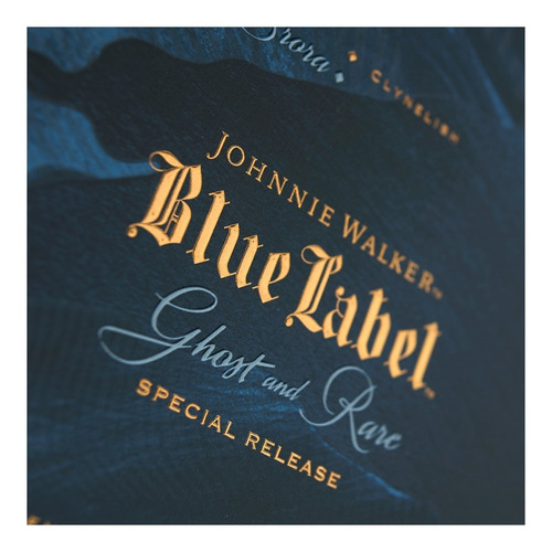 Imagen 9 de 9 de Whisky Johnnie Walker Blue Label Ghost & Rare 750ml Estuche
