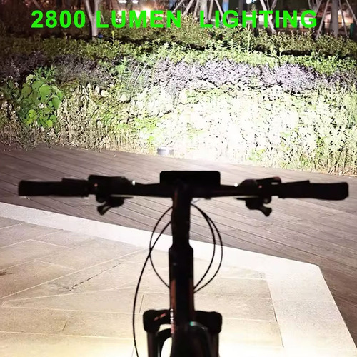 Luces De Bicicleta Recargables De Linternas Potente 5 Led