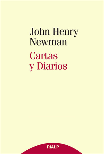 Cartas Y Diarios - Newman, Card, John Henr