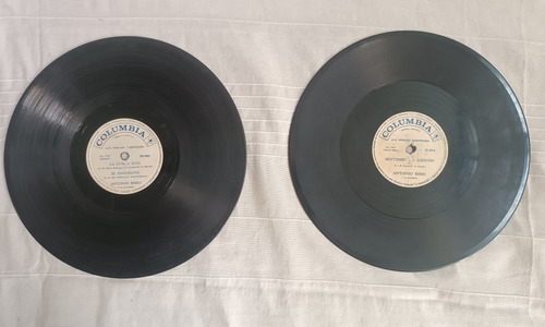 Lote Discos Pasta 78 Rpm 