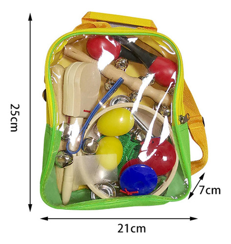 New 10x Conjunto De Instrumentos Musicales For Niños Juguete
