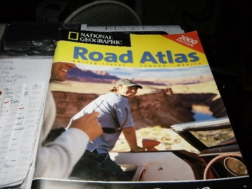 Road Atlas Of  Usa-canada-mexico   2000  Nat.geog.libro