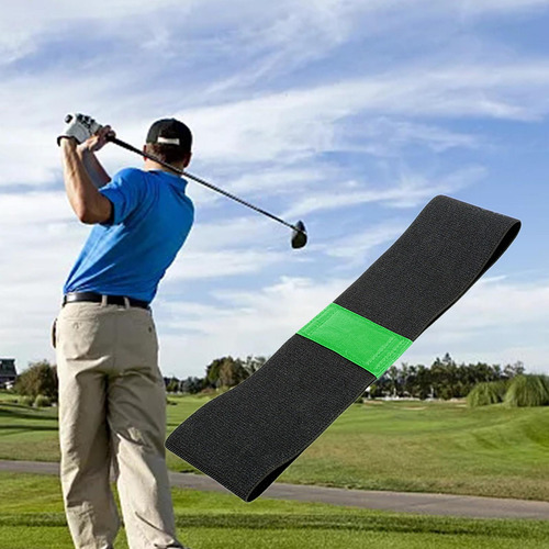 Cinturón De Ayuda Para Entrenamiento De Golf, Banda Verde