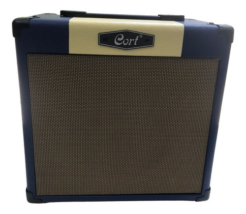 Amplificador Cort CM Series CM15R Transistor para electrica de 15W color azul 127V
