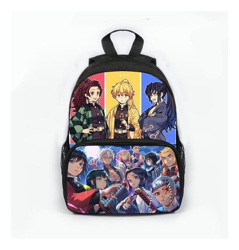 Mochila Grande Demon Slayer, Mochila Escolar De Anime, Niños