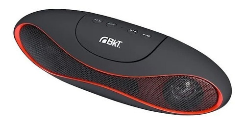 Parlante Portatil Bluetooth 6 W Bkt Pbb231 Rojo