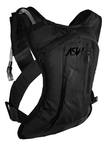 Bolsa Hidratação Asw Tank Lite Preto Mochila