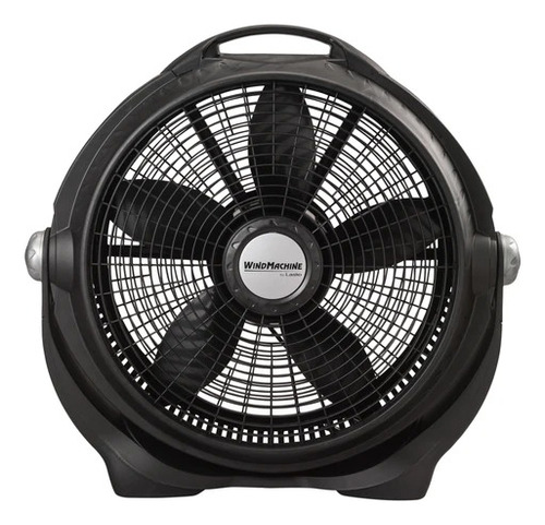 Ventilador De Piso Lasko A20302 Abanico De 3 Velocidades Cantidad De Aspas 5 Estructura Negro Aspas Negro Diámetro 20   Material De Las Aspas Plástico